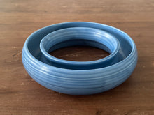 Load image into Gallery viewer, Vintage SylvaC Blue Posy Ring (Small)