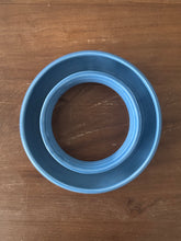 Load image into Gallery viewer, Vintage SylvaC Blue Posy Ring (Small)