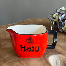 Load image into Gallery viewer, RARE FIND. Whisky Water Jug. Made in England. Haig Scotch Whisky