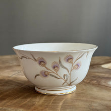 Load image into Gallery viewer, Tuscan Fine English Bone China. Made in England. Peacock Feather Sugar Bowl.