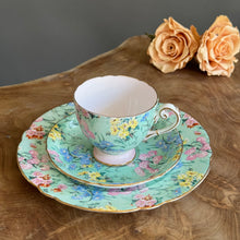 Load image into Gallery viewer, Shelley Potteries. Made in England. Melody Chintz Tea Trio