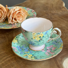 Load image into Gallery viewer, Shelley Potteries. Made in England. Melody Chintz Tea Trio
