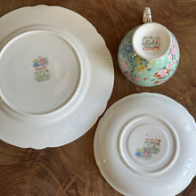 Load image into Gallery viewer, Shelley Potteries. Made in England. Melody Chintz Tea Trio