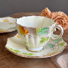 Load image into Gallery viewer, Paragon Fine Bone China. Made in England. Scalloped Shaped Tea Trio