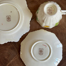Load image into Gallery viewer, Paragon Fine Bone China. Made in England. Scalloped Shaped Tea Trio