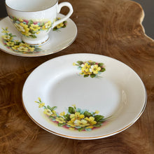 Load image into Gallery viewer, Clare Bone China. Made in England. Primrose Tea set trio