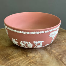 Load image into Gallery viewer, VERY RARE. Wedgwood Jasperware. Made in England. Terracotta Pedestal Bowl