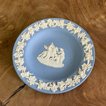 Load image into Gallery viewer, RARE FIND. Wedgwood Jasperware. Made in England. Blue&white Round dish. Set of 4