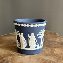 Load image into Gallery viewer, RARE FIND. Wedgwood Jasperware. Made in England. Portland Blue small vase