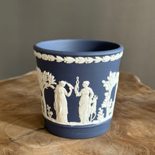 Load image into Gallery viewer, RARE FIND. Wedgwood Jasperware. Made in England. Portland Blue small vase