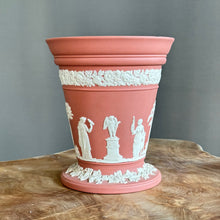 Load image into Gallery viewer, VERY RARE. Wedgwood Jasperware. Made in England. Large Terracotta Vase / Plant pot