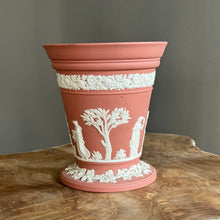 Load image into Gallery viewer, VERY RARE. Wedgwood Jasperware. Made in England. Large Terracotta Vase / Plant pot