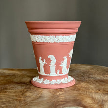Load image into Gallery viewer, VERY RARE. Wedgwood Jasperware. Made in England. Large Terracotta Vase / Plant pot