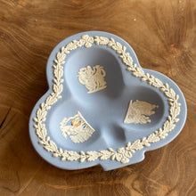 Load image into Gallery viewer, Wedgwood Jasperware. Made in England. Blue&white Club Dish. Set of 2