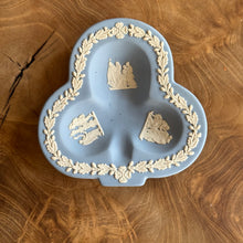 Load image into Gallery viewer, Wedgwood Jasperware. Made in England. Blue&white Club Dish. Set of 2