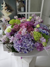 Load image into Gallery viewer, The blue & green bouquet
