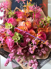Load image into Gallery viewer, The green, orange & pink bouquet