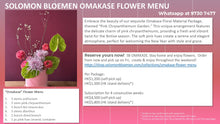 Load image into Gallery viewer, 新春粉紅菊花設計 | PINK CHRYSANTHEMUM DESIGN | OMAKASE 大師SOLOMON 花藝教室 | 家居鮮花插花擺設
