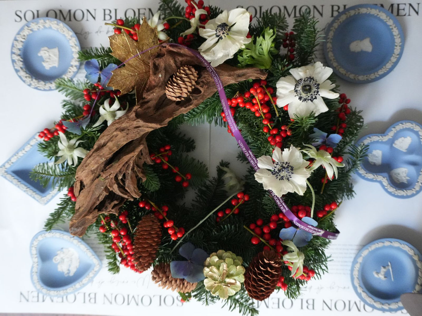 Unveil Jasper's Yuletide Elegance: A Wedgwood Christmas