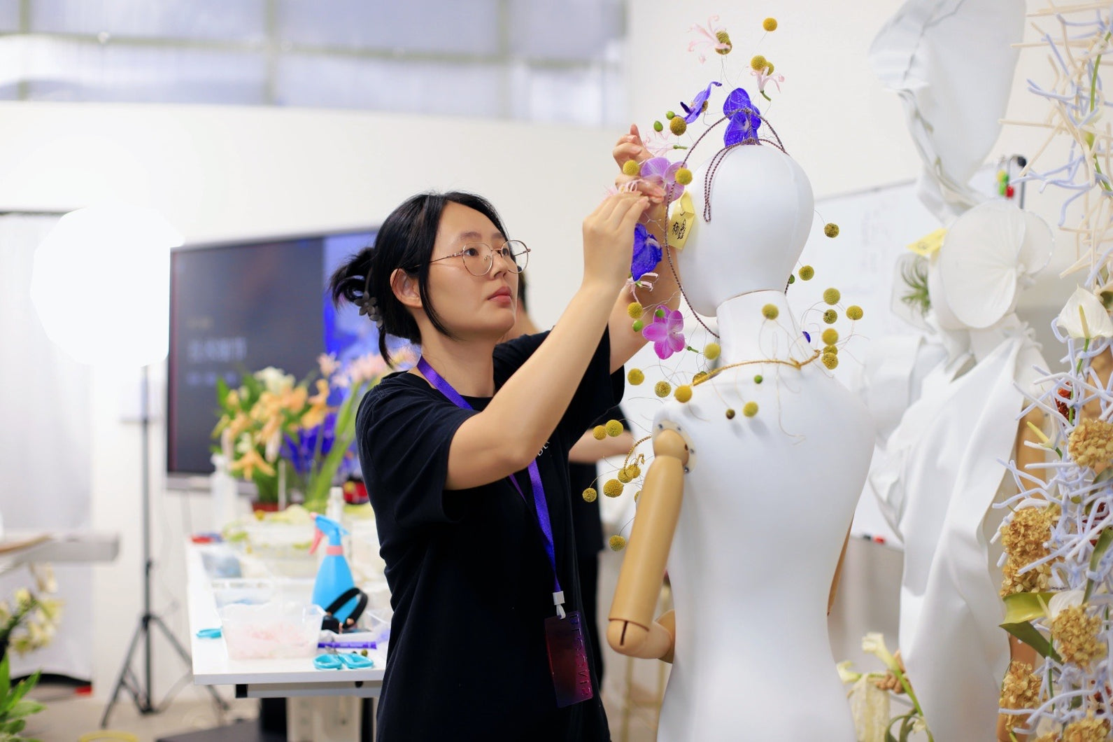 Body Floral Haute Couture Lab - Episode II | 人體花飾全妝高定實驗室 第二期