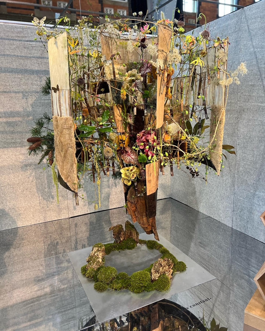 Master Class In Floral Installations with America's Cup Champion Attila Nemeth