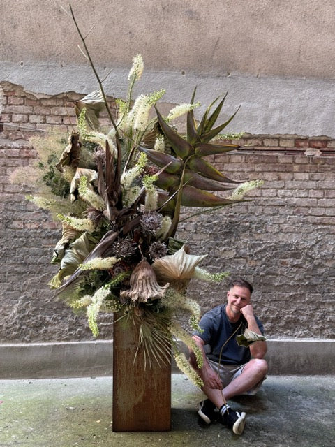 Master Class In Floral Installations with America's Cup Champion Attila Nemeth