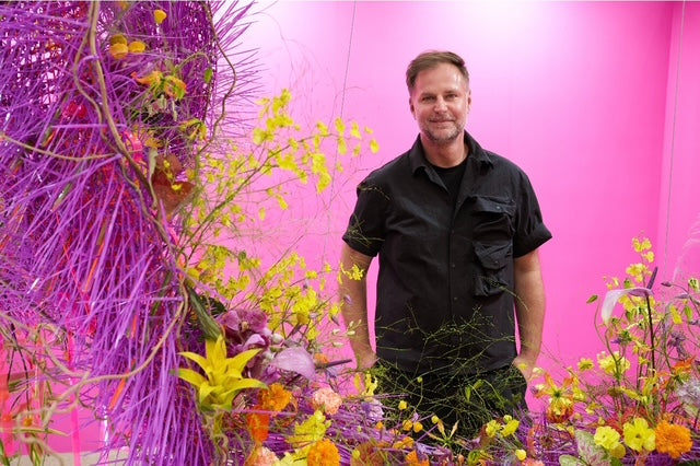 Master Class In Floral Installations with America's Cup Champion Attila Nemeth